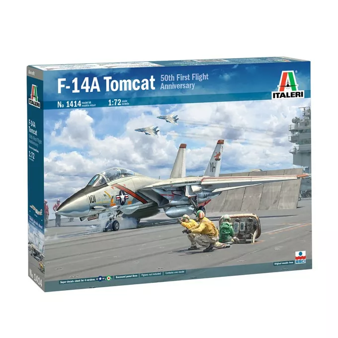 Italeri Model plastikowy F-14A Tomcat Recessed Line Panels 50t