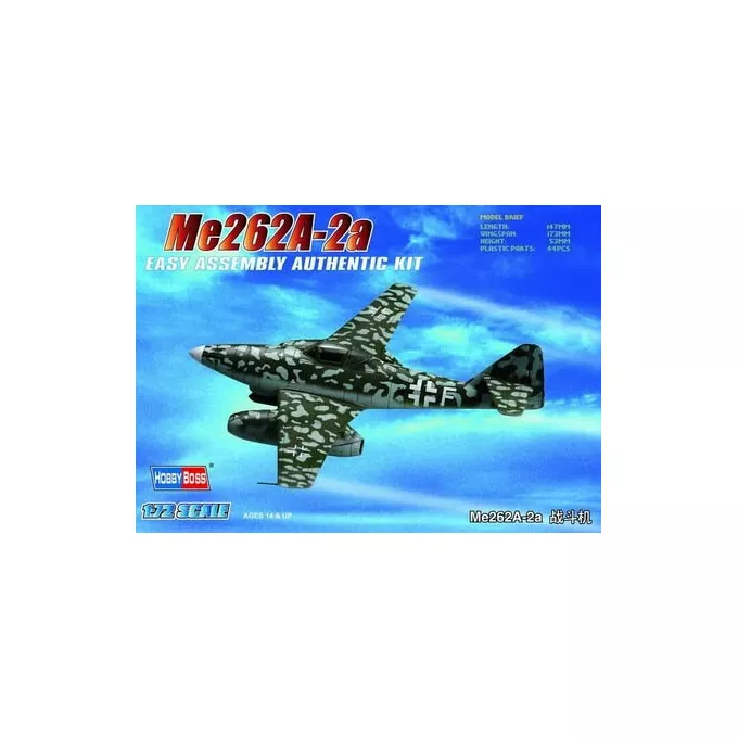 Model plastikowy Me262A-2a