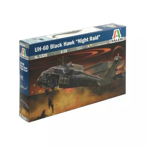 Italeri Model plastikowy UH-60/MH60 Black Hawk Night Raid