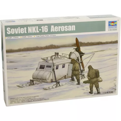 Trumpeter Model plastikowy Soviet NKL-16 Aerosan