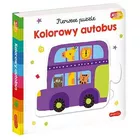 Książeczka Akademia Mądrego Dziecka. Pierwsze puzzle. Kolorowy Autobus