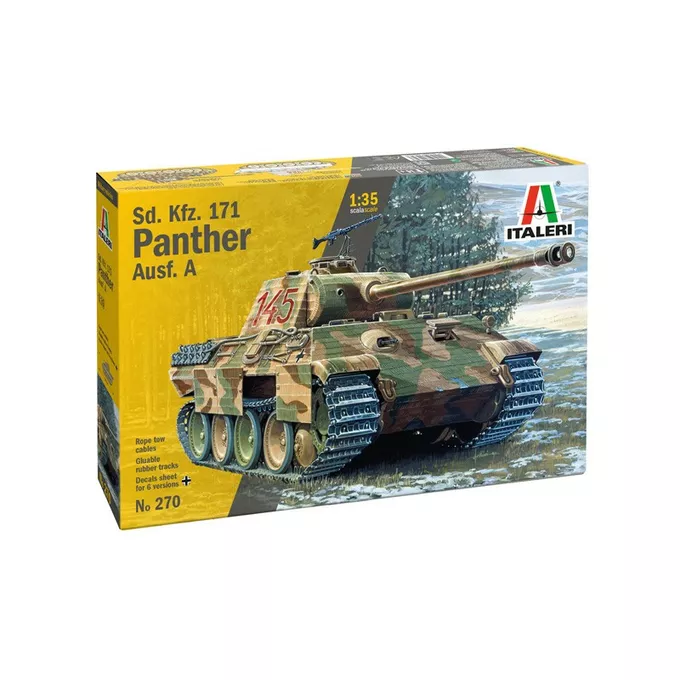 Italeri Model plastikowy Sd.Kfz.171 Panther Ausf. A 1/35