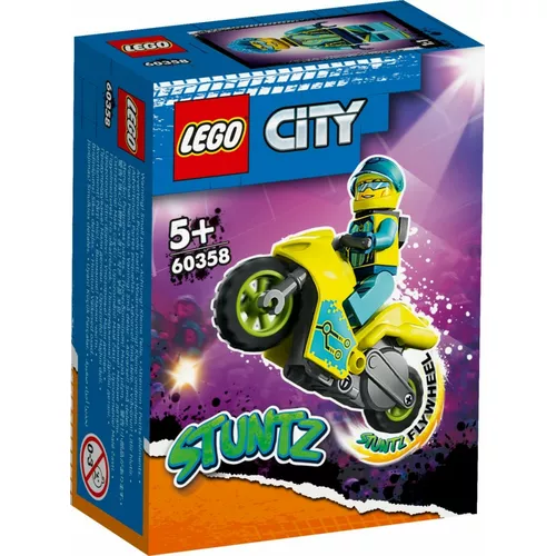 LEGO Klocki City 60358 Cybermotocykl kaskaderski