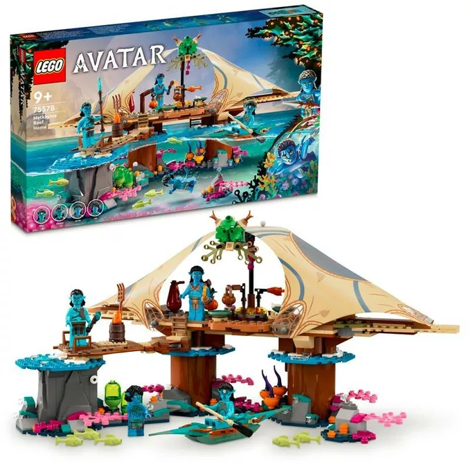 LEGO Klocki Avatar 75578 Dom na rafie klanu Metkayina