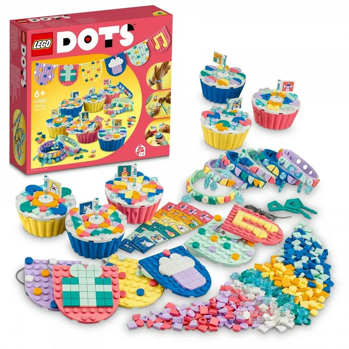 LEGO Klocki DOTS 41806 Pełny zestaw imprezowy