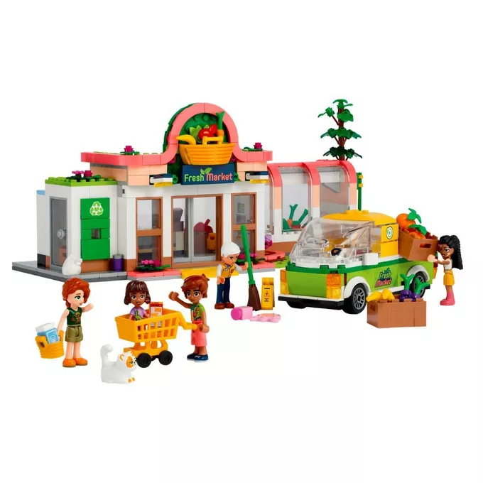 LEGO Klocki Friends 41729 Sklep spożywczy z żywnością ekologiczną