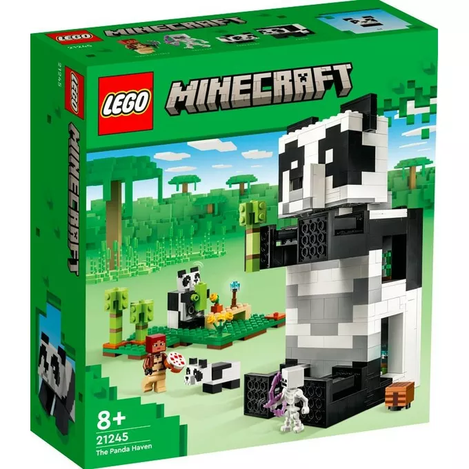 LEGO Klocki Minecraft 21245 Rezerwat pandy