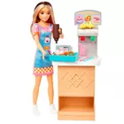 Mattel Lalka Barbie Skipper Pierwsza praca Bar z przekąskami