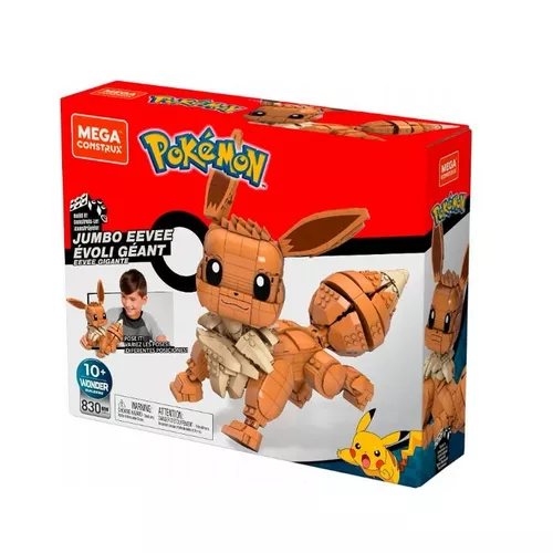 Mega Bloks Klocki Duży Eevee Pokemon do zbudowania