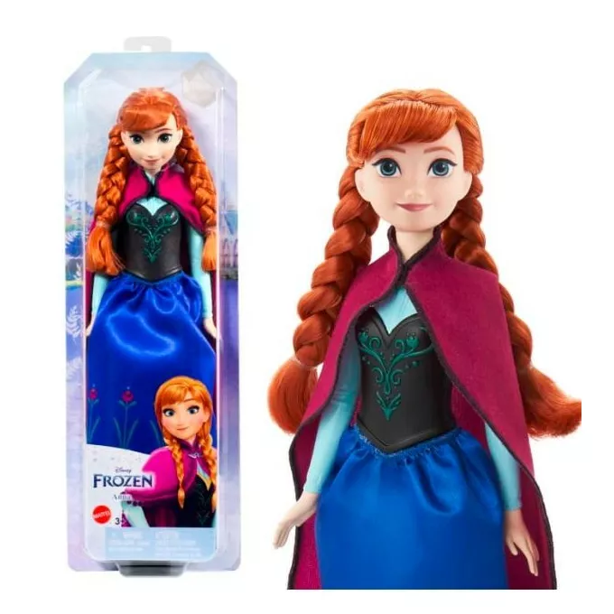 Mattel Lalka Disney Frozen , Anna Kraina Lodu 1