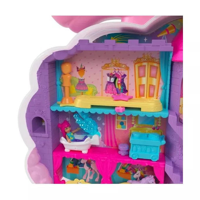 Mattel Zestaw Polly Pocket Jednorożec salon piękności