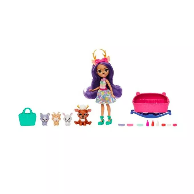 Mattel Zestaw z niespodziankami, Danessa Deer Enchantimals