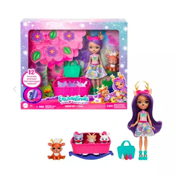 Mattel Zestaw z niespodziankami, Danessa Deer Enchantimals