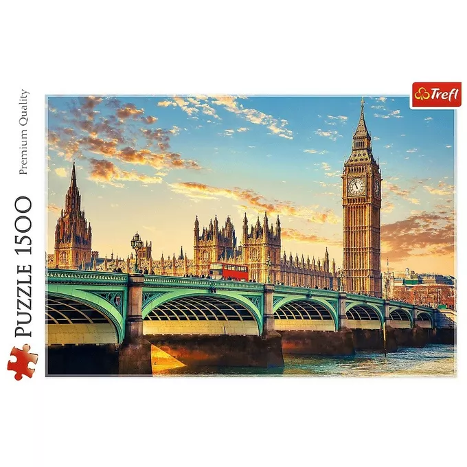 Trefl Puzzle 1500 elementów Londyn, Wielka Brytania