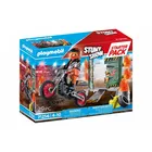 Playmobil Zestaw z figurką Stunt Show 71256 Starter Pack Pokaz kaskaderski ze ścianą ognia