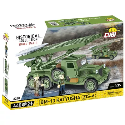 Cobi Klocki Klocki BM-13 Katyusha (ZIS-6)