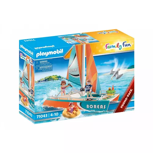 Playmobil Zestaw Family Fun 71043 Katamaran