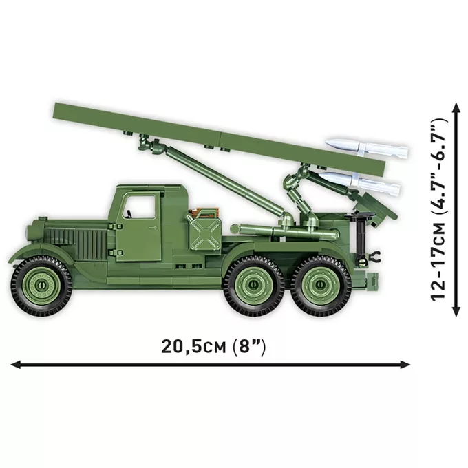 Cobi Klocki Klocki BM-13 Katyusha (ZIS-6)