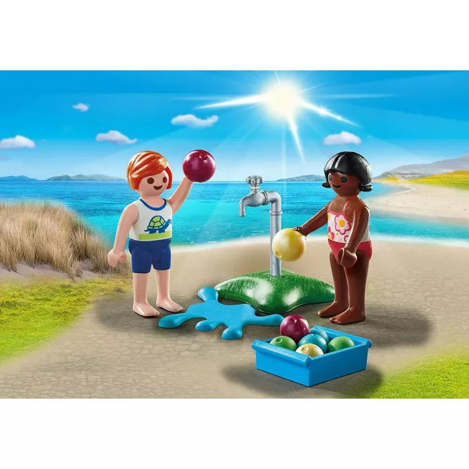 Playmobil Figurki Special Plus 71166 Dzieci z bombami wodnymi