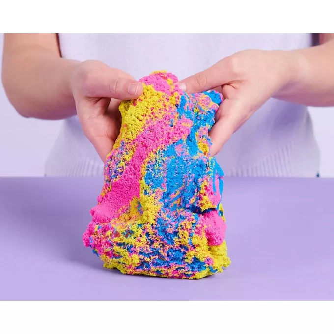 Spin Master Kinetic Sand Zgniataj i twórz