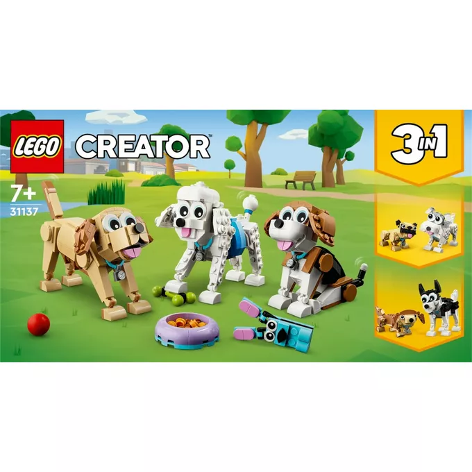 LEGO Klocki Creator 31137 Urocze psiaki