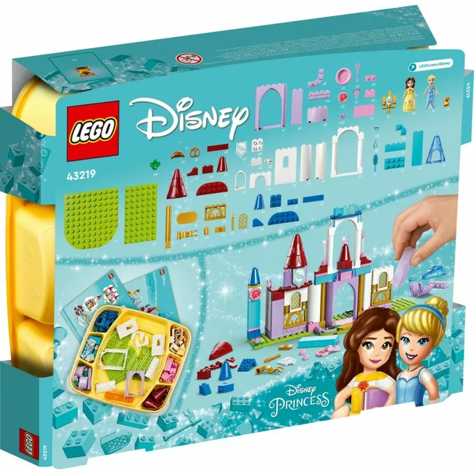 LEGO Klocki Disney Princess 43219 Kreatywne zamki księżniczek Disneya