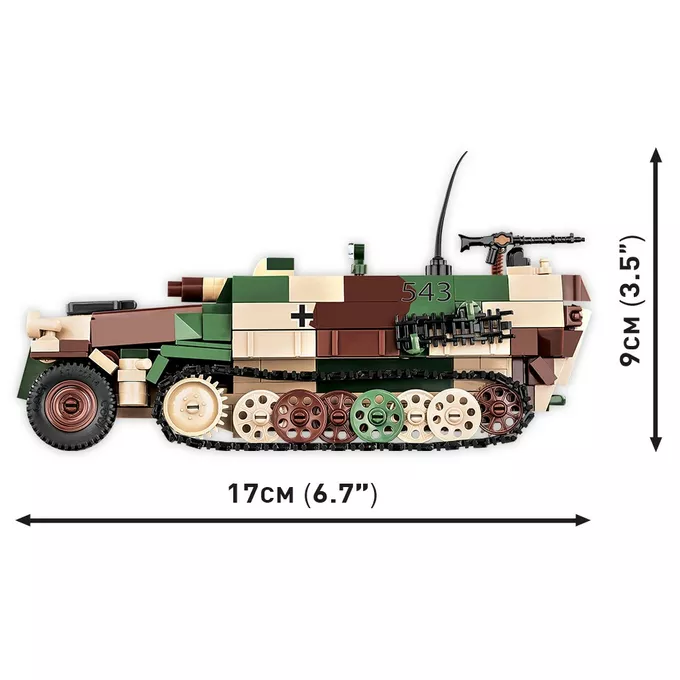 Cobi Klocki Klocki Sd.Kfz. 251/9 Stummel