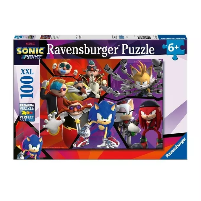 Ravensburger Polska Puzzle 100 elementów Sonic Prime