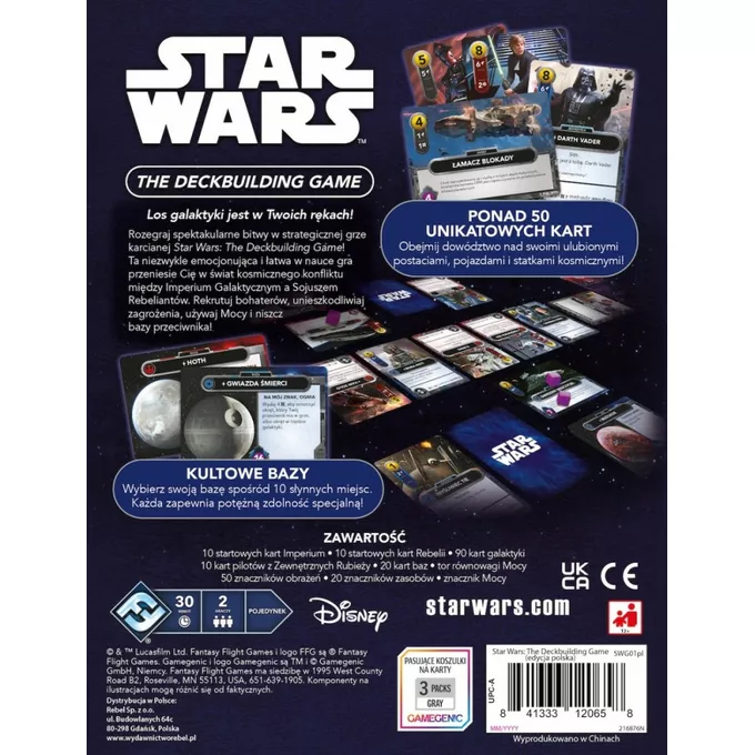 Rebel Gra Star Wars Deckbuilding Game (PL)