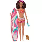 Mattel Barbie Lalka z deską surfingową