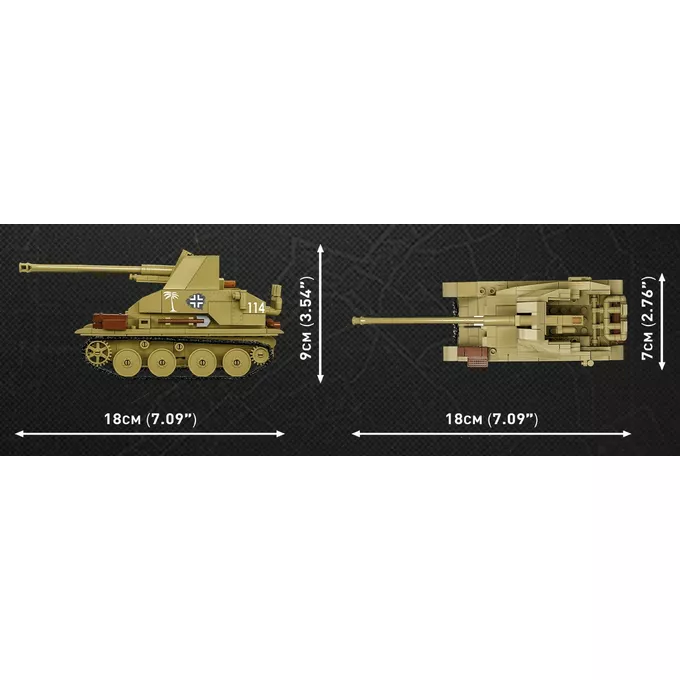 Cobi Klocki Klocki Marder III Sd.Kfz.139