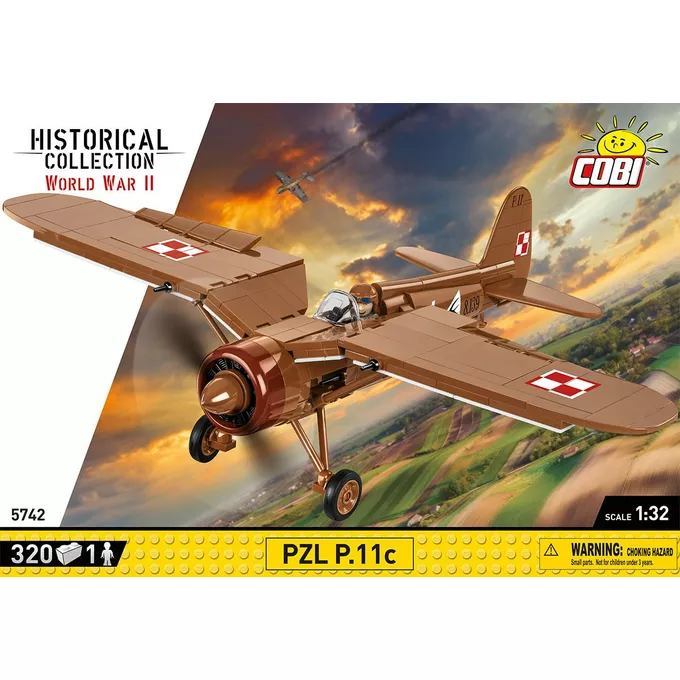 Cobi Klocki Klocki PZL P.11c