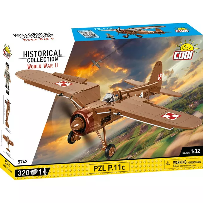 Cobi Klocki Klocki PZL P.11c