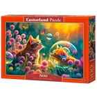 Castor Puzzle 500 elementów Kot magiczny poranek