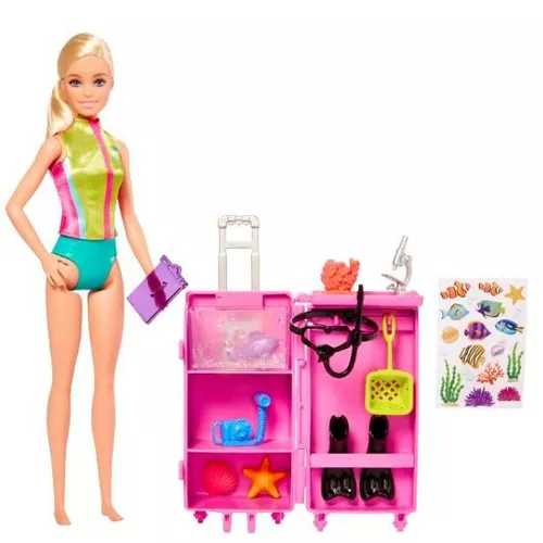 Mattel Lalka Barbie Kariera Biolożka morska