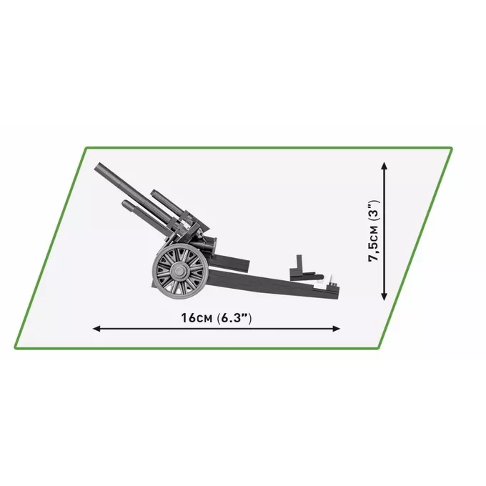 Cobi Klocki Klocki 10,5 cm leFH 18