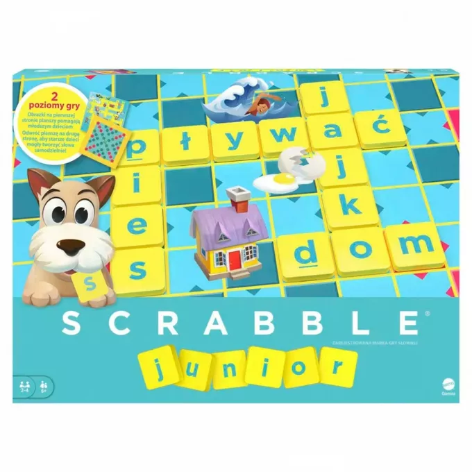 Mattel Gra Scrabble Junior