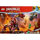 LEGO Klocki Ninjago 71793 Lawowy smok zmieniający się w falę ognia