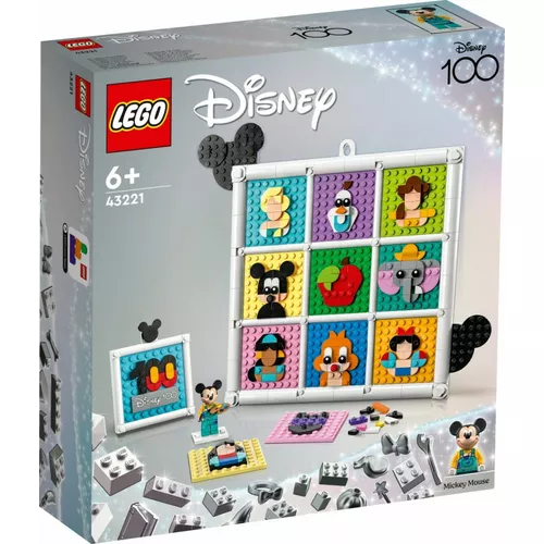 LEGO Disney Classic 43221 100 lat kultowych animacji Disneya