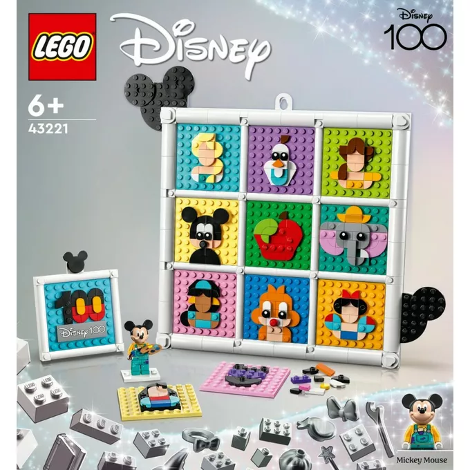 LEGO Disney Classic 43221 100 lat kultowych animacji Disneya