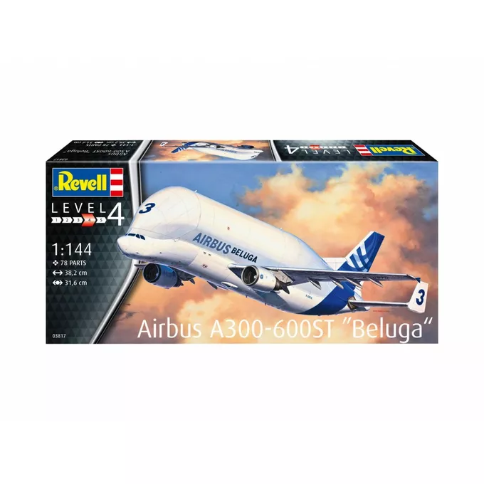 Revell Model plastikowy Samolot Airbus A300-600ST Beluga 1/144