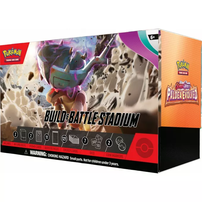 Pokemon TCG Paldea Evolved - Build and Battle Stadium