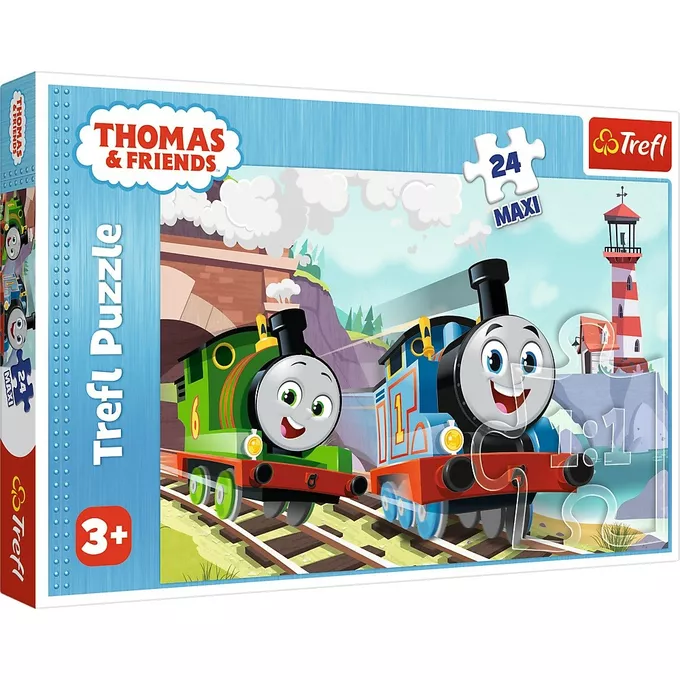 Trefl Puzzle 24 Maxi Tomek i Percy na torach Thomas and Friends