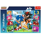 Trefl Puzzle 100 elementów Poznaj Sonica Sonic