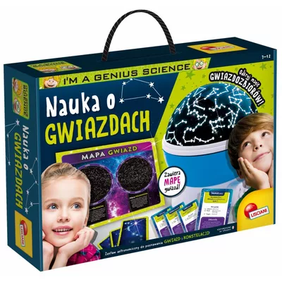 Lisciani Zestaw naukowy Im a Genius Nauka o gwiazdach