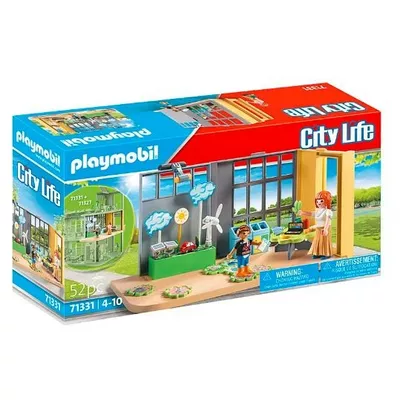 Playmobil Zestaw z figurkami City Life 71331 Rozbudowa: Nauka o środowisku