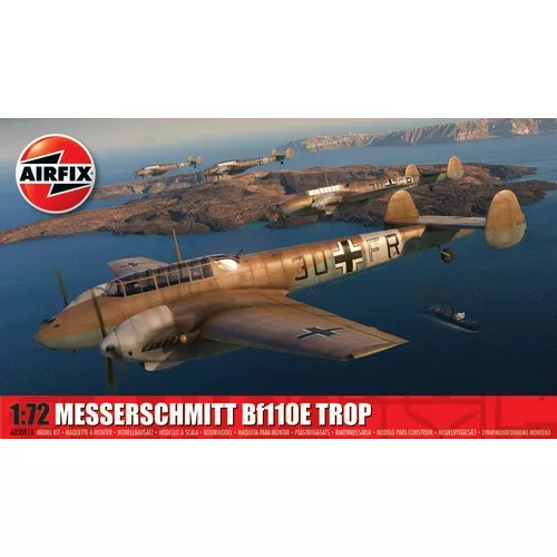 Airfix Model plastikowy Messerschmitt Bf 110E/E-2 Trop 1/72