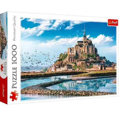 Trefl Puzzle 1000 elementów Mont Saint - Michel Francja