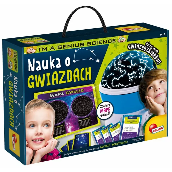 Lisciani Zestaw naukowy Im a Genius Nauka o gwiazdach