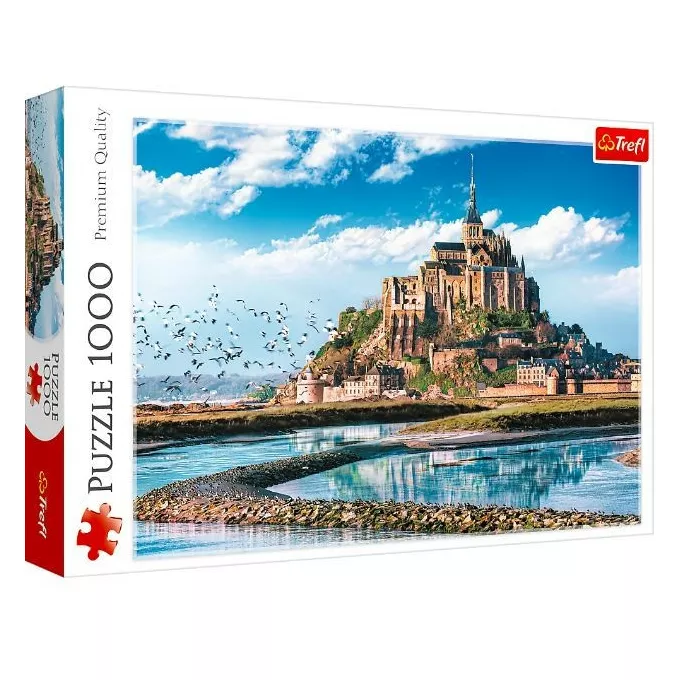 Trefl Puzzle 1000 elementów Mont Saint - Michel Francja